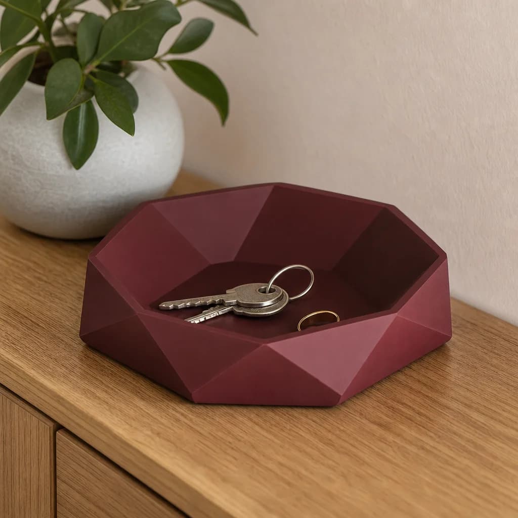 Facet Catchall Tray